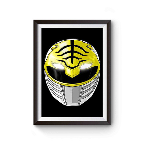 Go Go Power Rangers Mighty Morphin White Ranger Poster