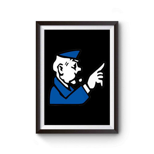 Go To Jail Monopoly Funny Board Game Classic Retro Poster