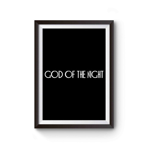 God Of The Night From The Villain Of The Month Poster