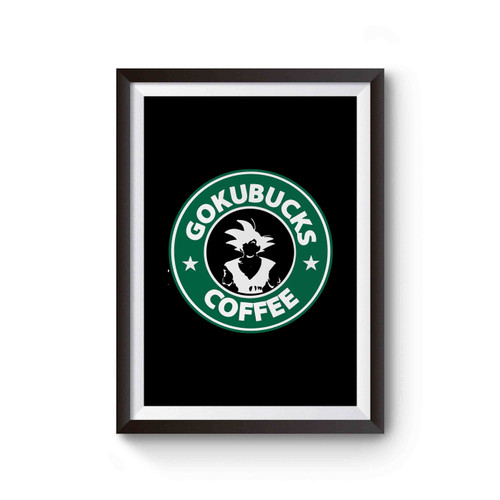 Gokubucks Saiyan Dragon Ball Logo Poster