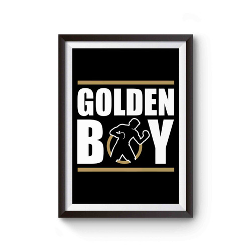Golden Boy Boxing Logo Poster
