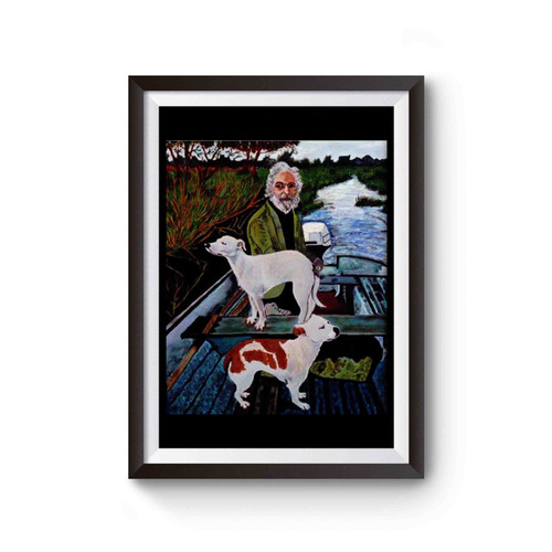 Goodfellas Painting Old Man With Two Dogs Poster