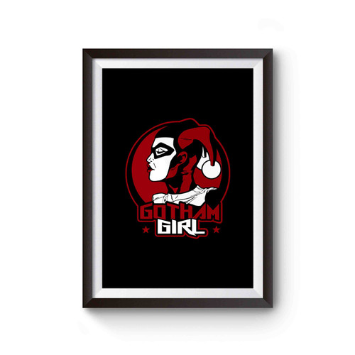 Gotham Girl Harley Quinn Poster