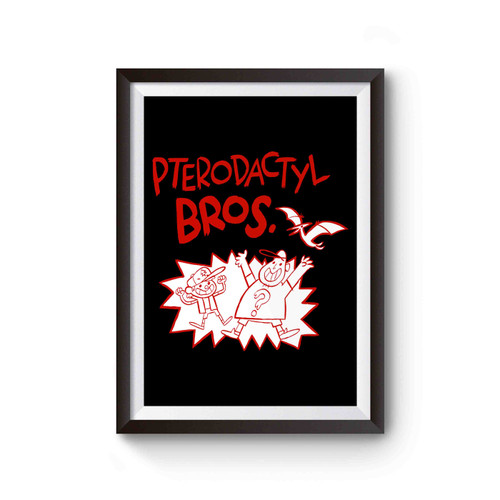 Gravity Falls Pterodactyl Bros Poster