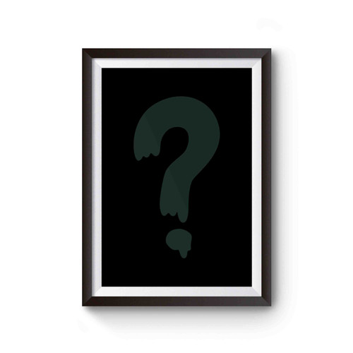 Gravity Falls Soos Mystery Shack Question Mark Poster