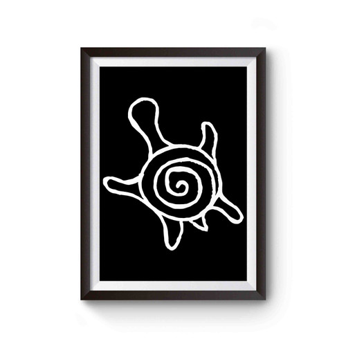 Green Turtle Graphic Poster