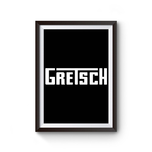 Gretsch Guitars Logo Poster