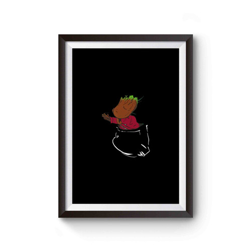 Guardians Of The Galaxy Baby Groot In Pocket Poster