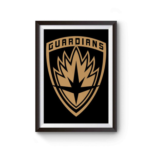 Guardians Of The Galaxy Shield Poster