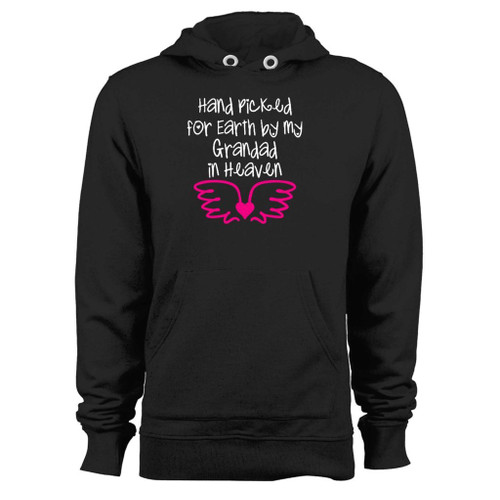 Was created with comfort in mind, this hand picked for earth by my grandad in heaven hoodie lighter weight is perfect for any activity. Teams and groups love this hoodie for its affordable price and variety of colors.