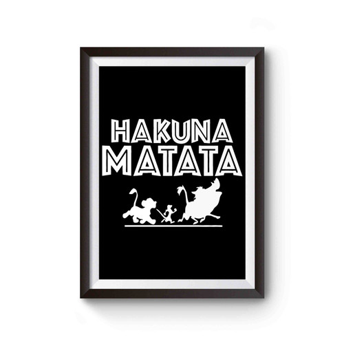 Hakuna Matata Muscle Poster