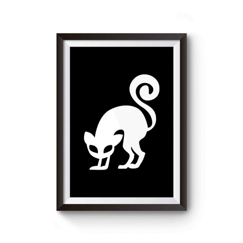 Halloween Cat Poster