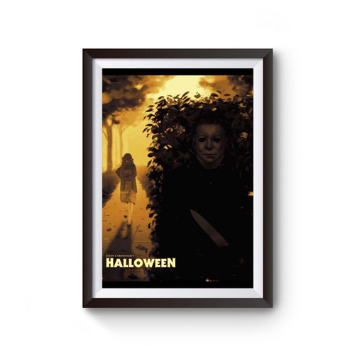 Halloween Movie Cover Inspired Poster