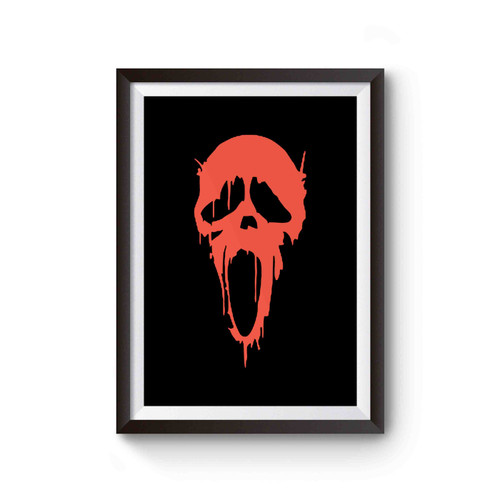 Halloween Scary Mask Horror Poster