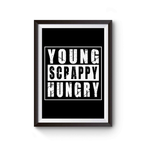 Hamilton Young Scrappy Hungry Hamilton The Musical Poster