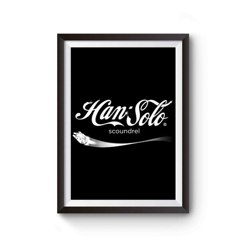 Han Solo Coca Cola Poster