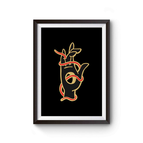 Hand Red String of Fate Poster