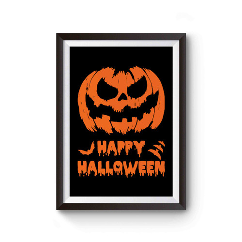 Happy Halloween Pumpkin Poster