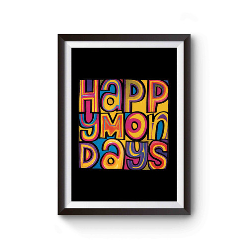 Happy Mondays Alternative Rock Band Poster