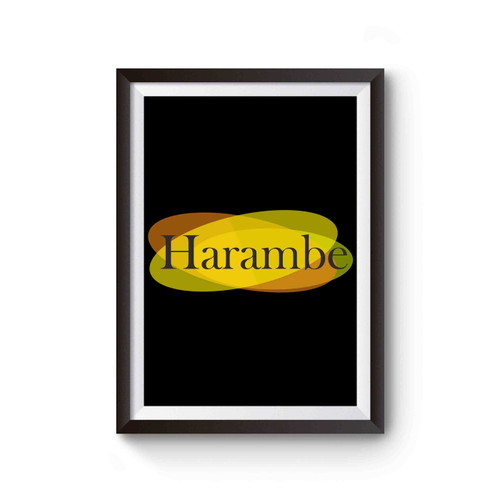 Harambe Seinfeld Poster