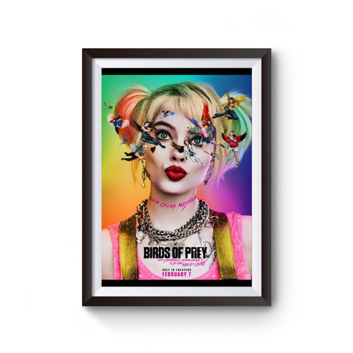 Harley Quinn Sees Birds Not Stars Poster