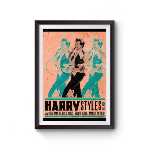 Harry Styles Tour In Amsterdam Poster