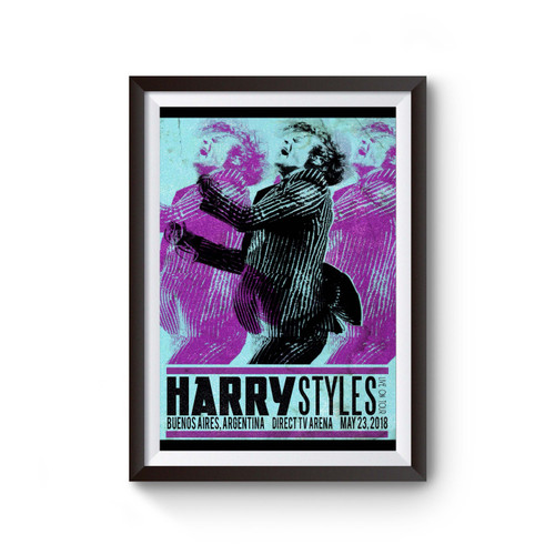 Harry Styles Tour In Argentina Poster