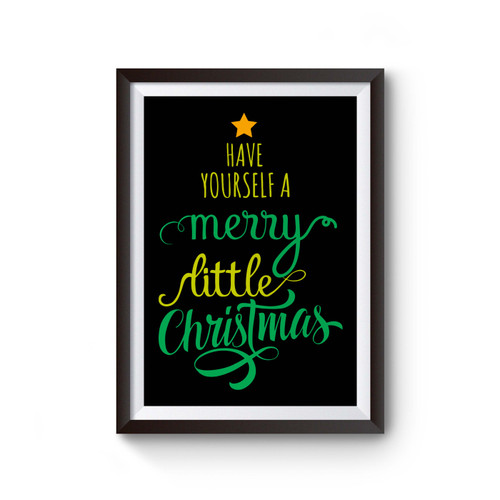 Have Yourself A Merry Little Christmas Cover Inspired Poster