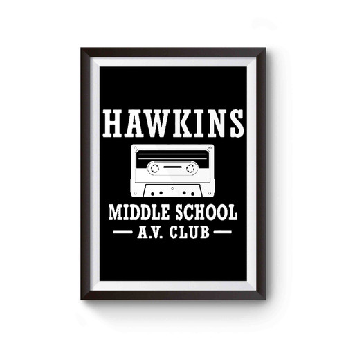 Hawkins Middle Poster