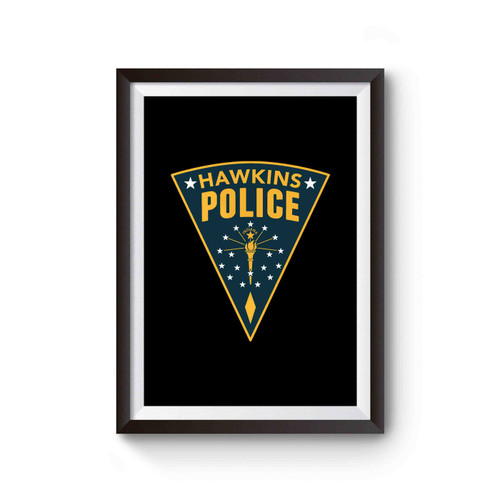 Hawkins Police Hopper Mouth Breather Poster