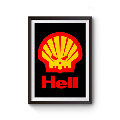 Hell Logo Funny comedy Poster
