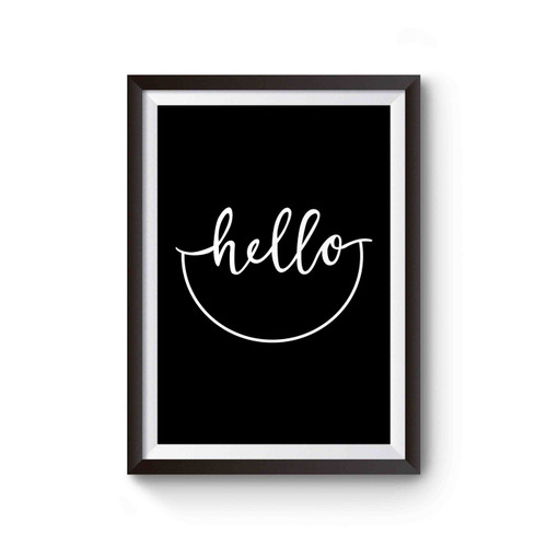 Hello Welcome Poster