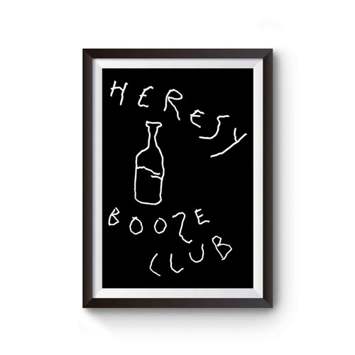 Heresy Booze Club Poster