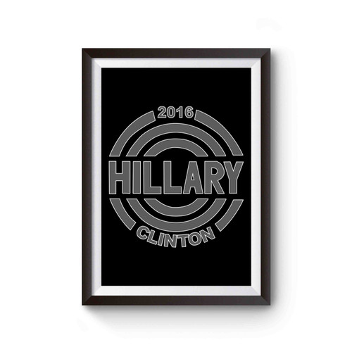 Hillary Clinton Circles Poster