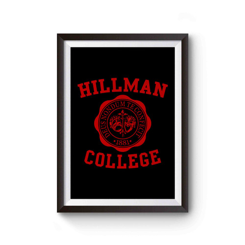 Hillman Collage 80's Retro Poster