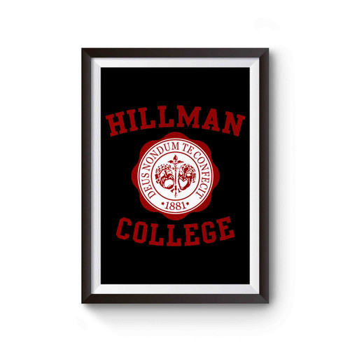 Hillman College A Different World 80s Funny Student Alumni Parody Poster