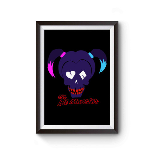 His & Her Suicide Squad Joker Her Puddin And Harley Quinn His Lil Moster 2 Poster