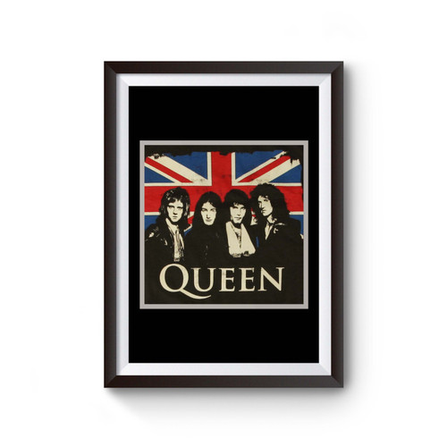 History British Rock Band Queen Inspired Poster
