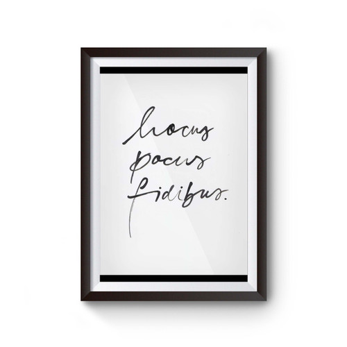 Hocus Pocus Fidibus 1 Poster