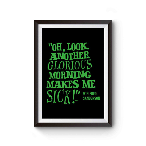 Hocus Pocus Winifred Sanderson Sisters Poster