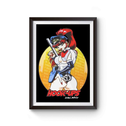 Hook Ups 3 Vectorized Poster