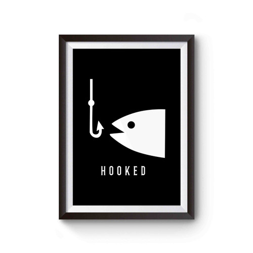 Hooked Fishing Poster