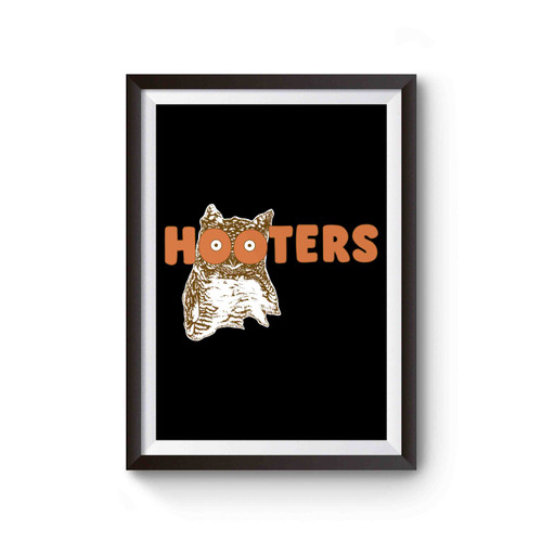 Hooters Owl Boobs America Usa Poster
