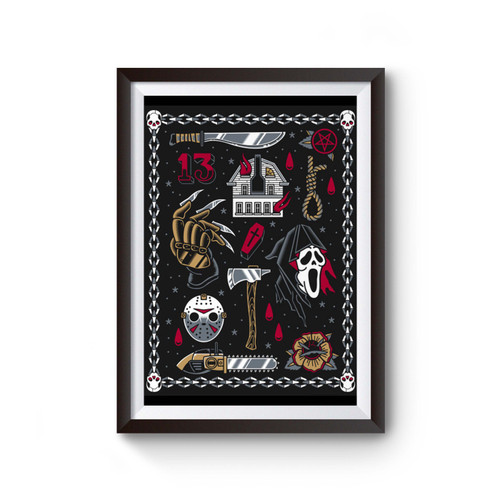 Horror Movie Flash Poster