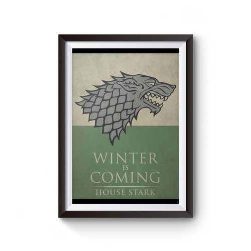 House Stark Winter Is Coming Poster