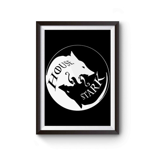House Stark Wolfs Poster
