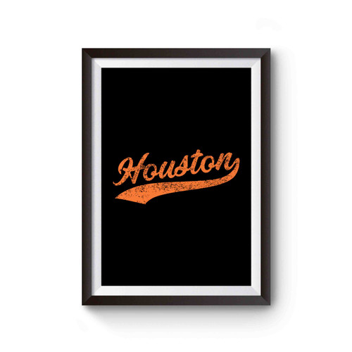 Houston City Script Poster
