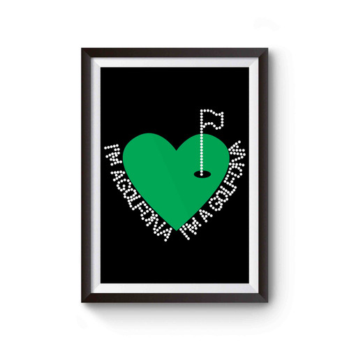 I Am A Golf Diva Inspired Poster