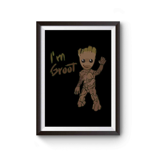I'm Groot Baby Groot Guardians Of The Galaxy Movie Poster