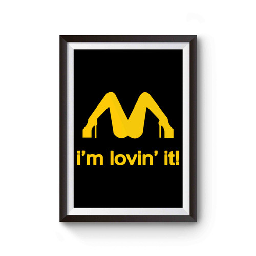 I'm Lovin' It Slash Axl Rose Duff Izzy Guns N Roses Poster